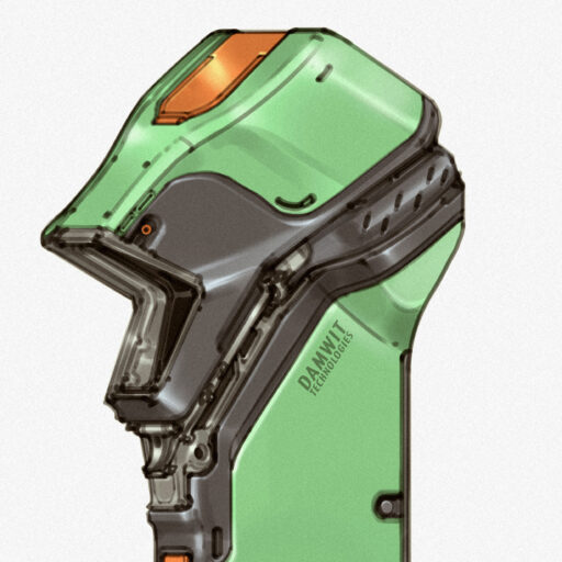 Learn how to draw and design hardsurface in 2D, how to draw scifi designs